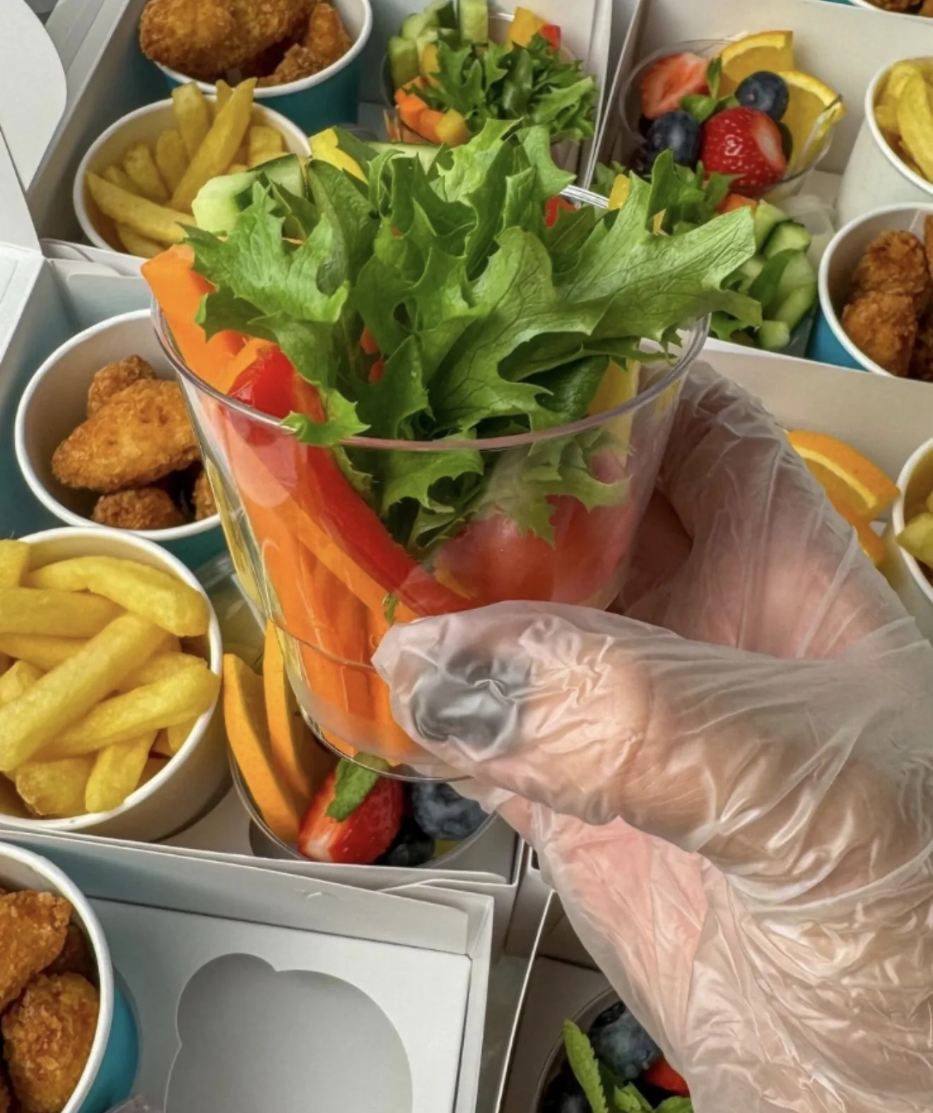 Овощной стакан