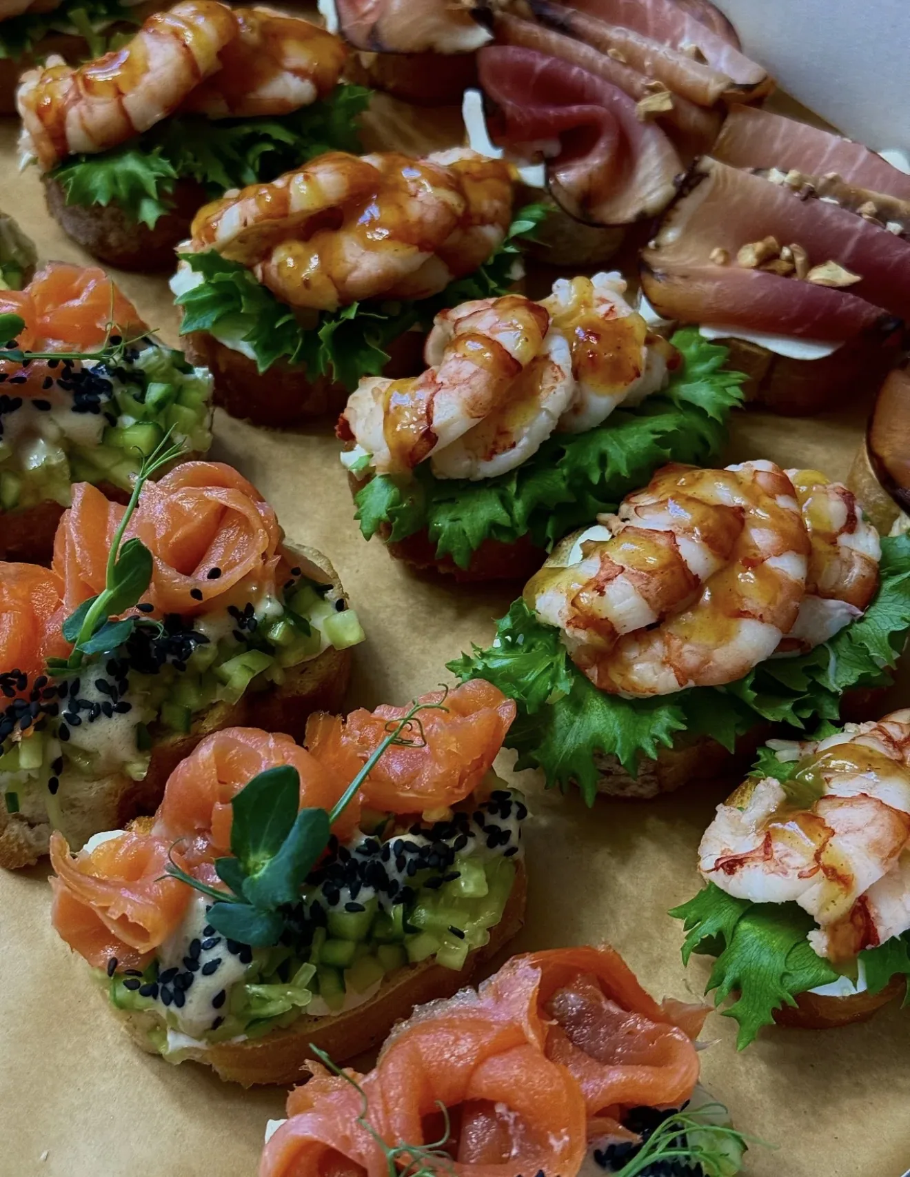 Бокс мини брускетт «Ассорти»