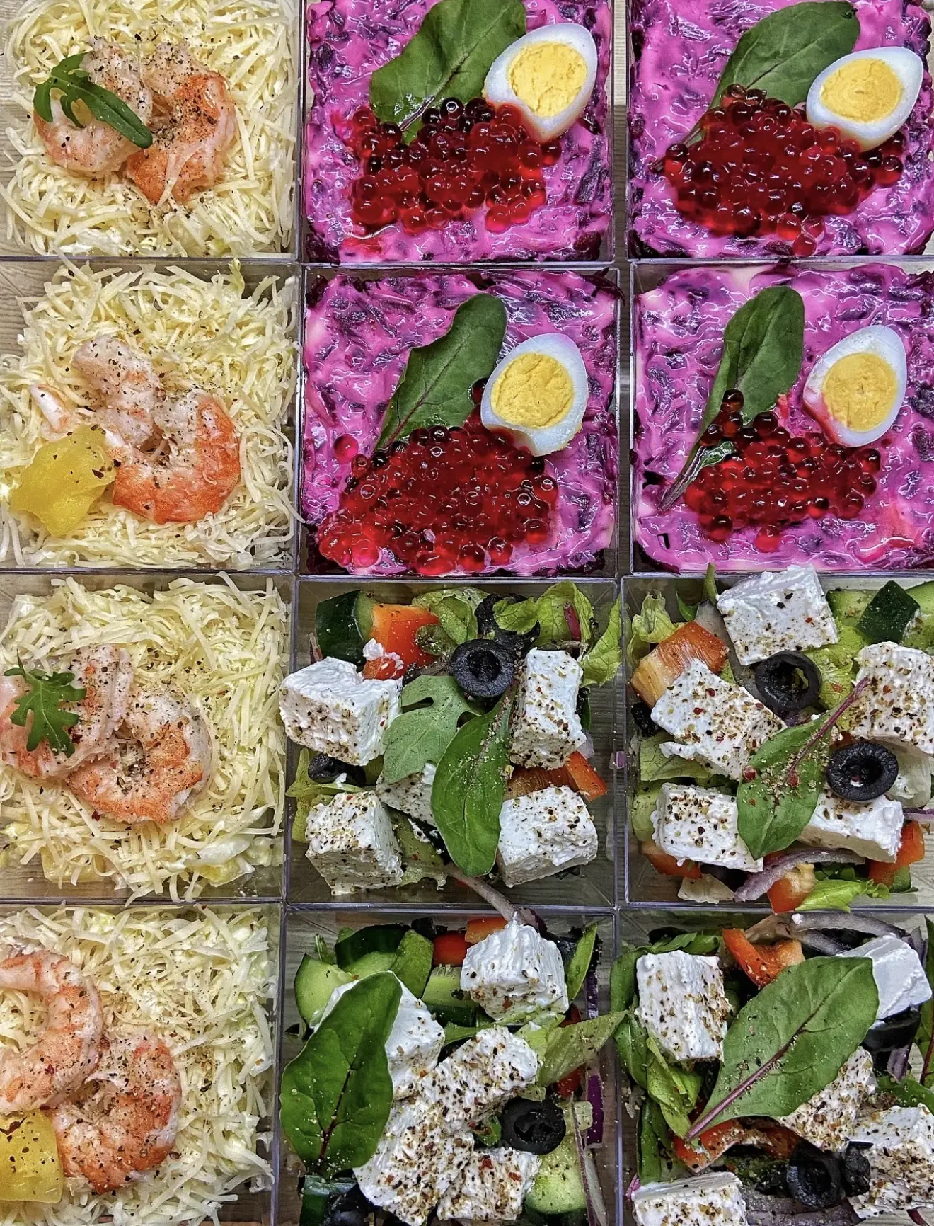 Салатный  бокс mix mini