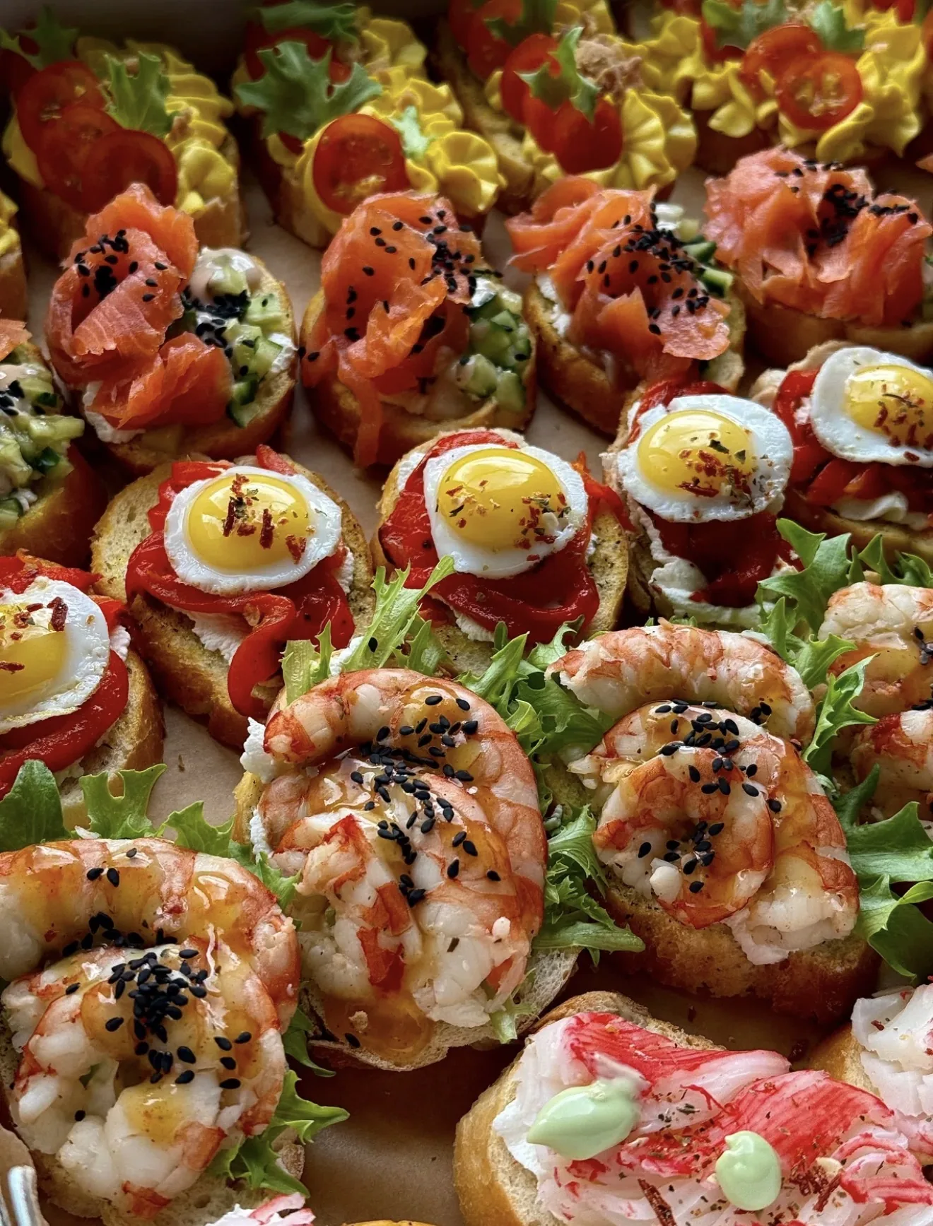 Бокс из 30 брускетт лагуна