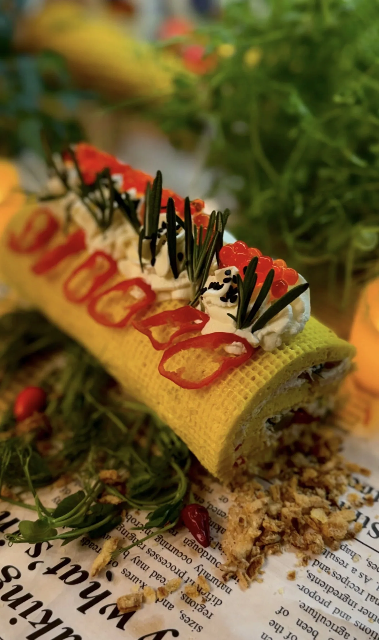 Рулет картофельный. Фирменный