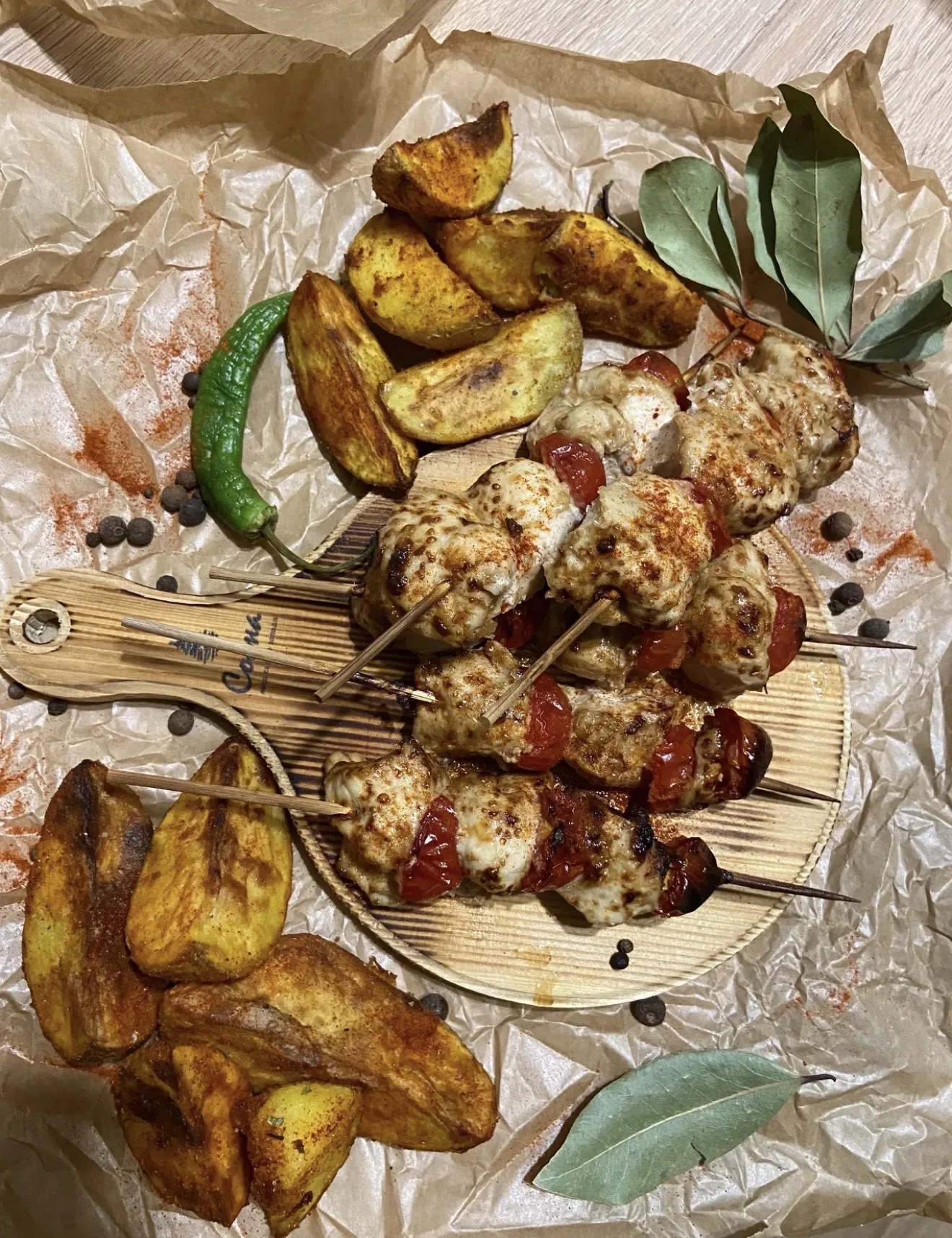 Куриный шашлык