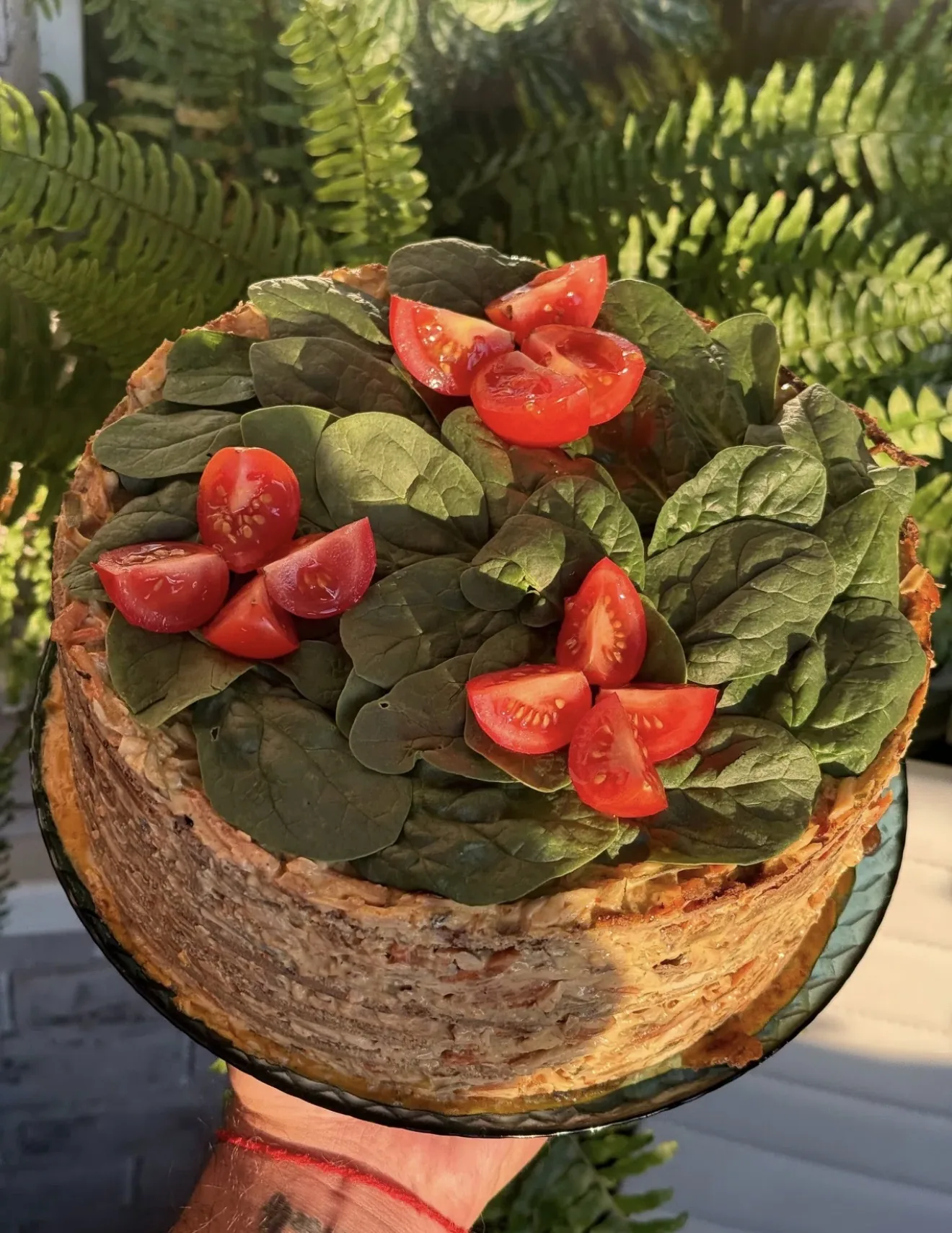 Печёночный торт